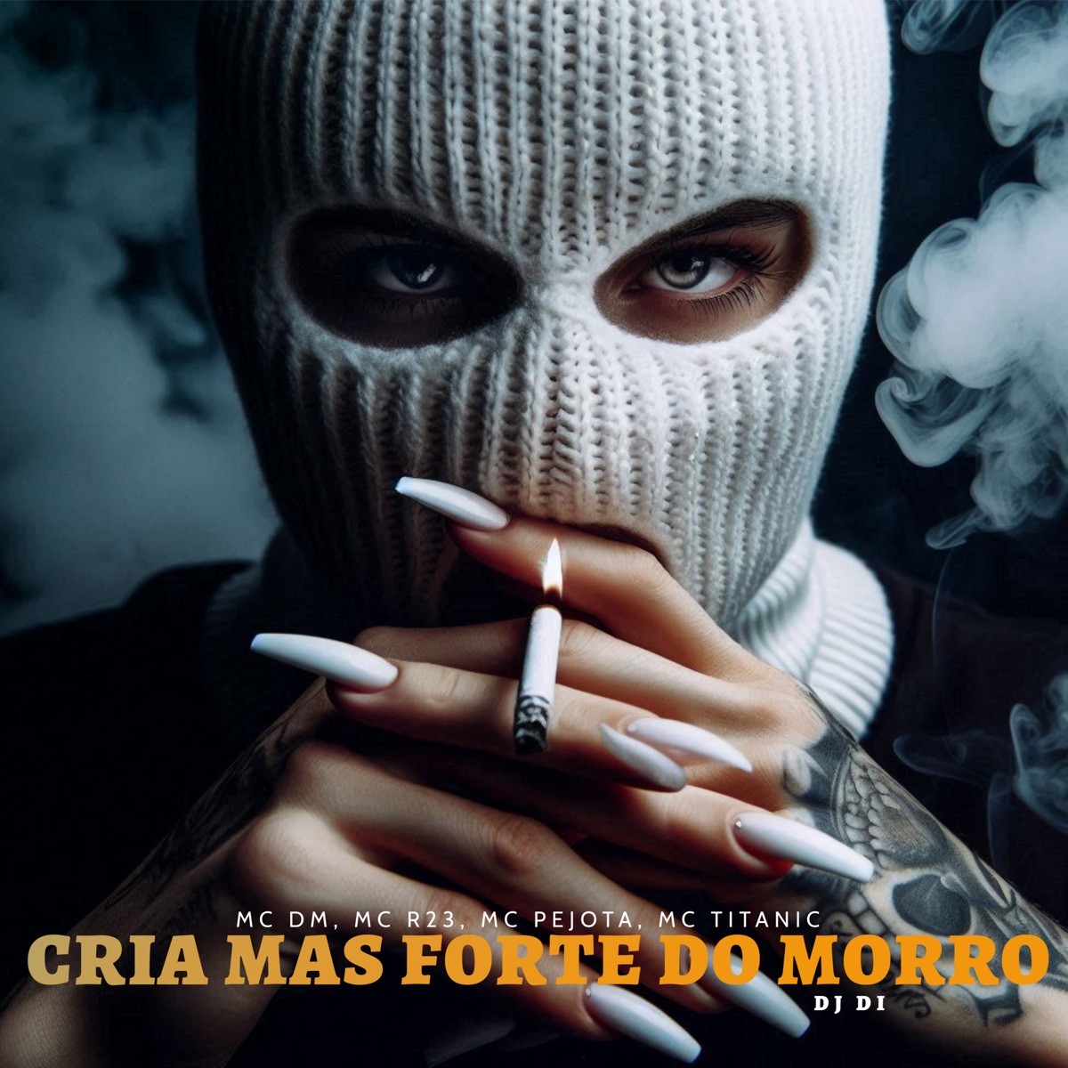 Cria Mas Forte do Morro - Single by MC R23, MC DM, MC Pejota & MC Titanic album cover
