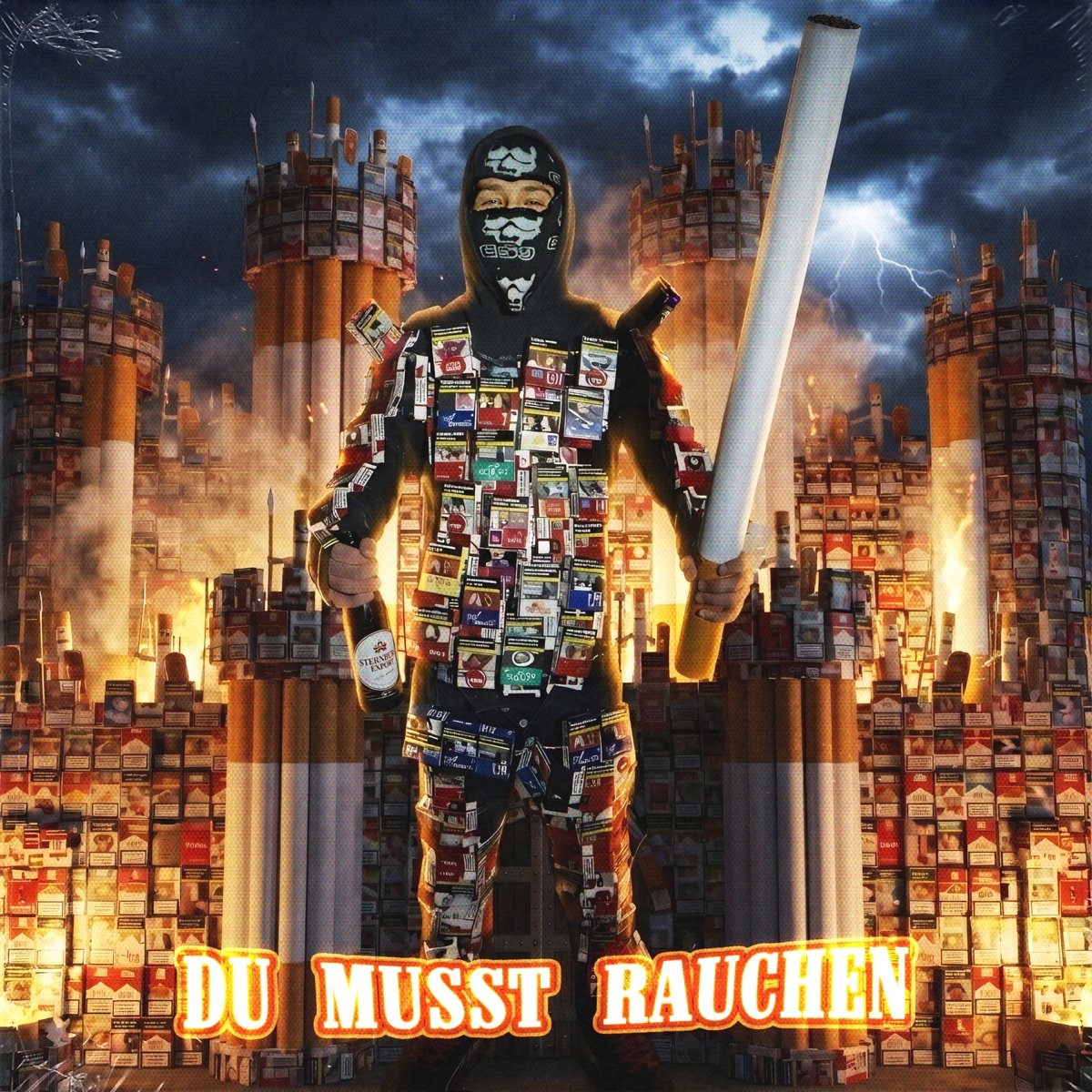 DU MUSST RAUCHEN - Single by Der Aztekke album cover