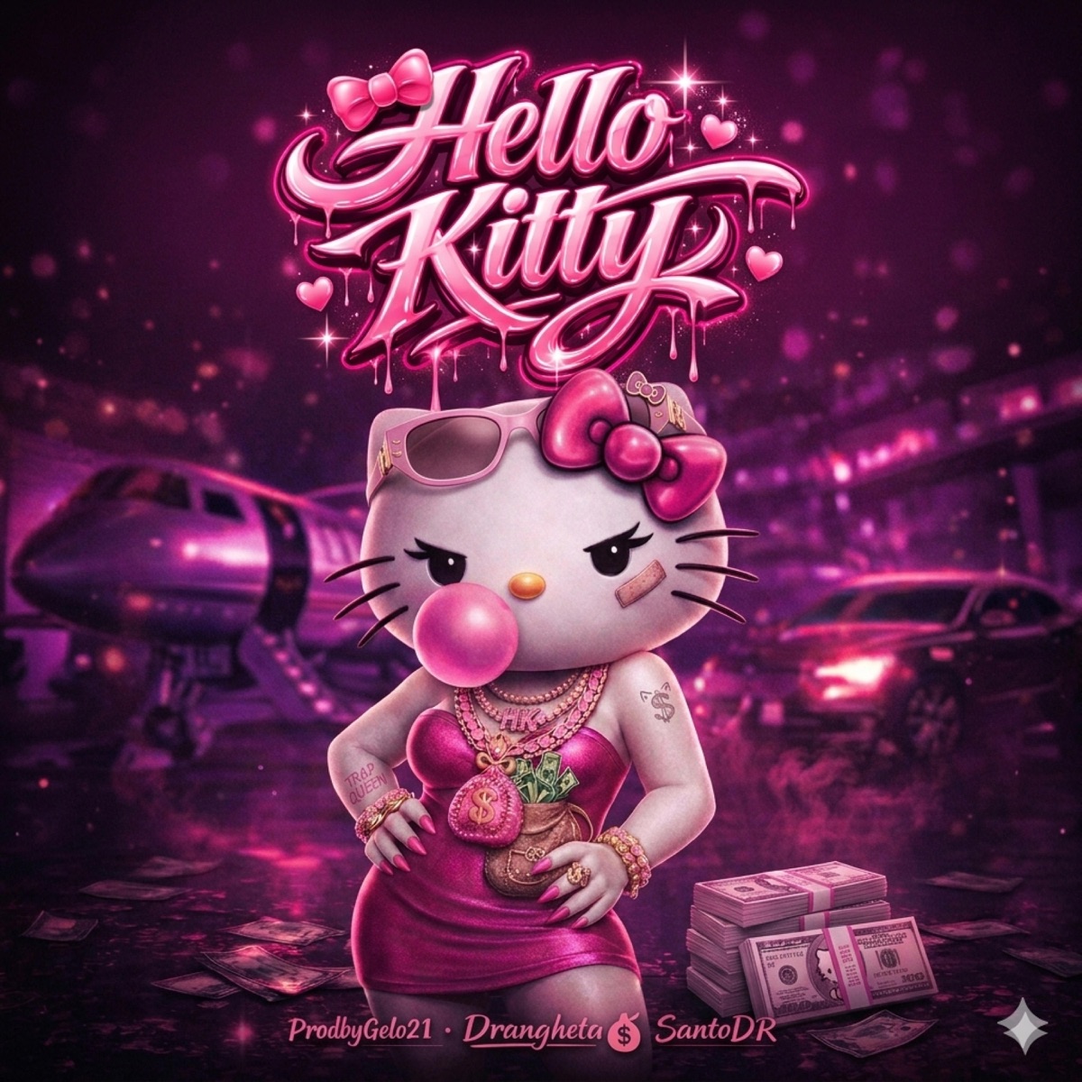 Hello Kitty - Single by El Santo album cover