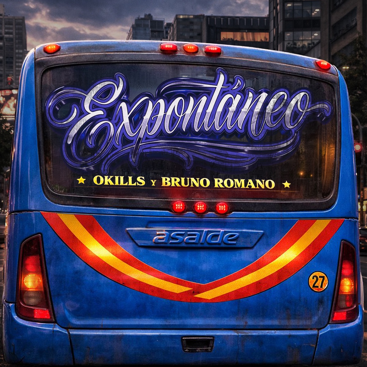 EXpontáneo - Single by Bruno Romano & Okills album cover
