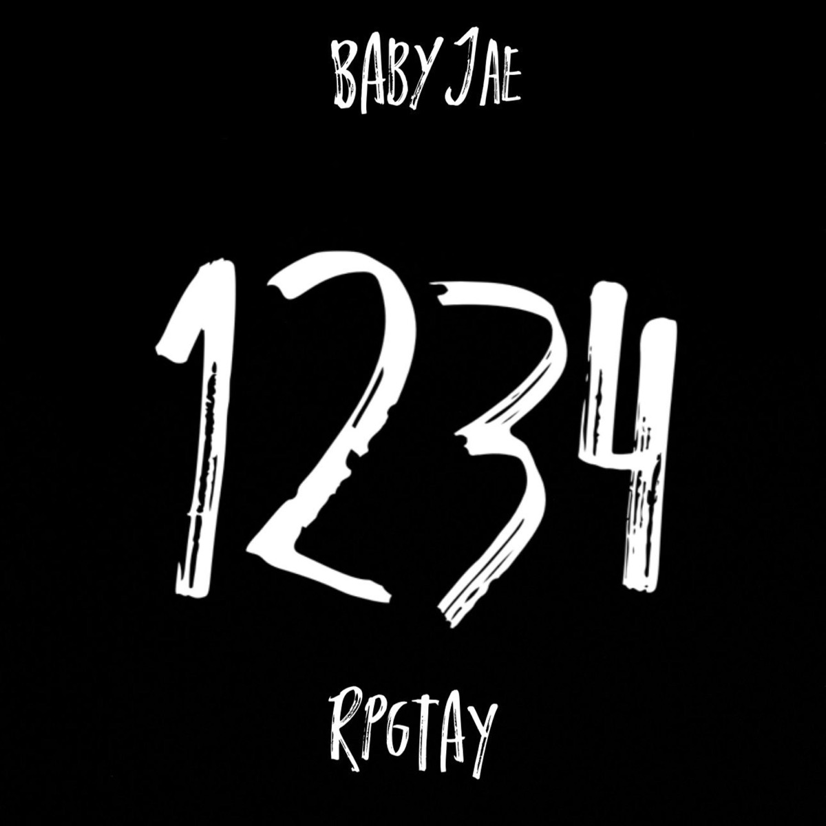 1234 (feat. RpgTay) - Single by BabyJae album cover