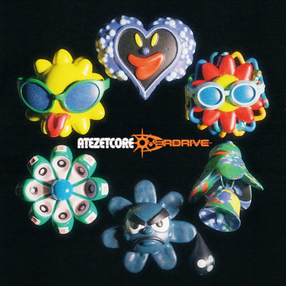 ATEZETCORE: OVERDRIVE by Miły ATZ album cover