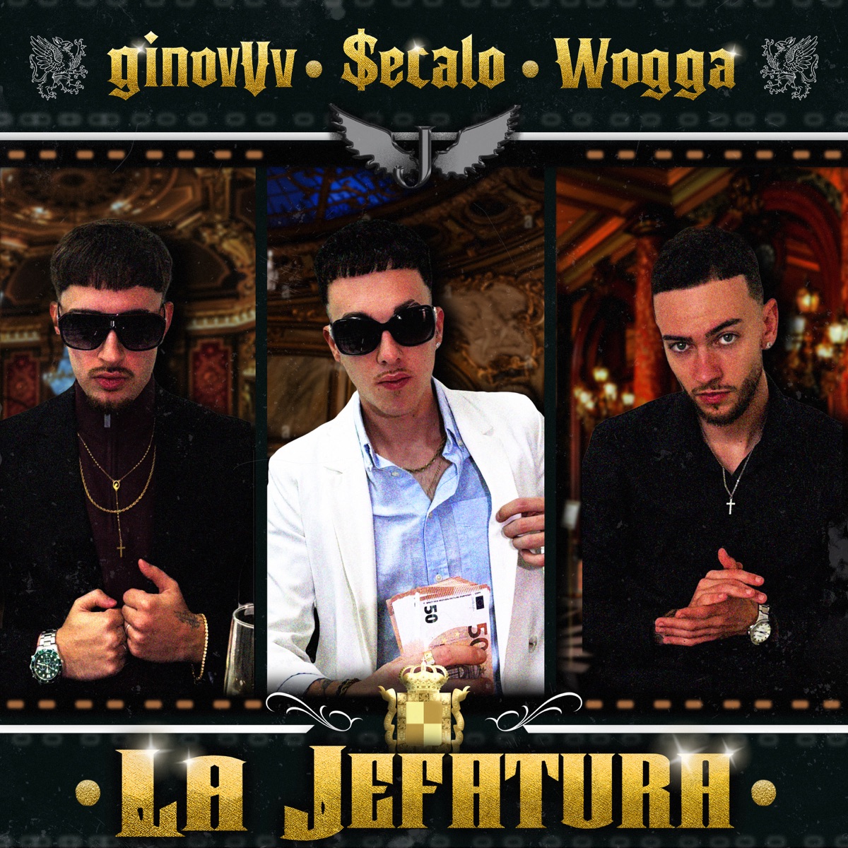LA JEFATURA by ginovVv, $ecalo & Wogga album cover