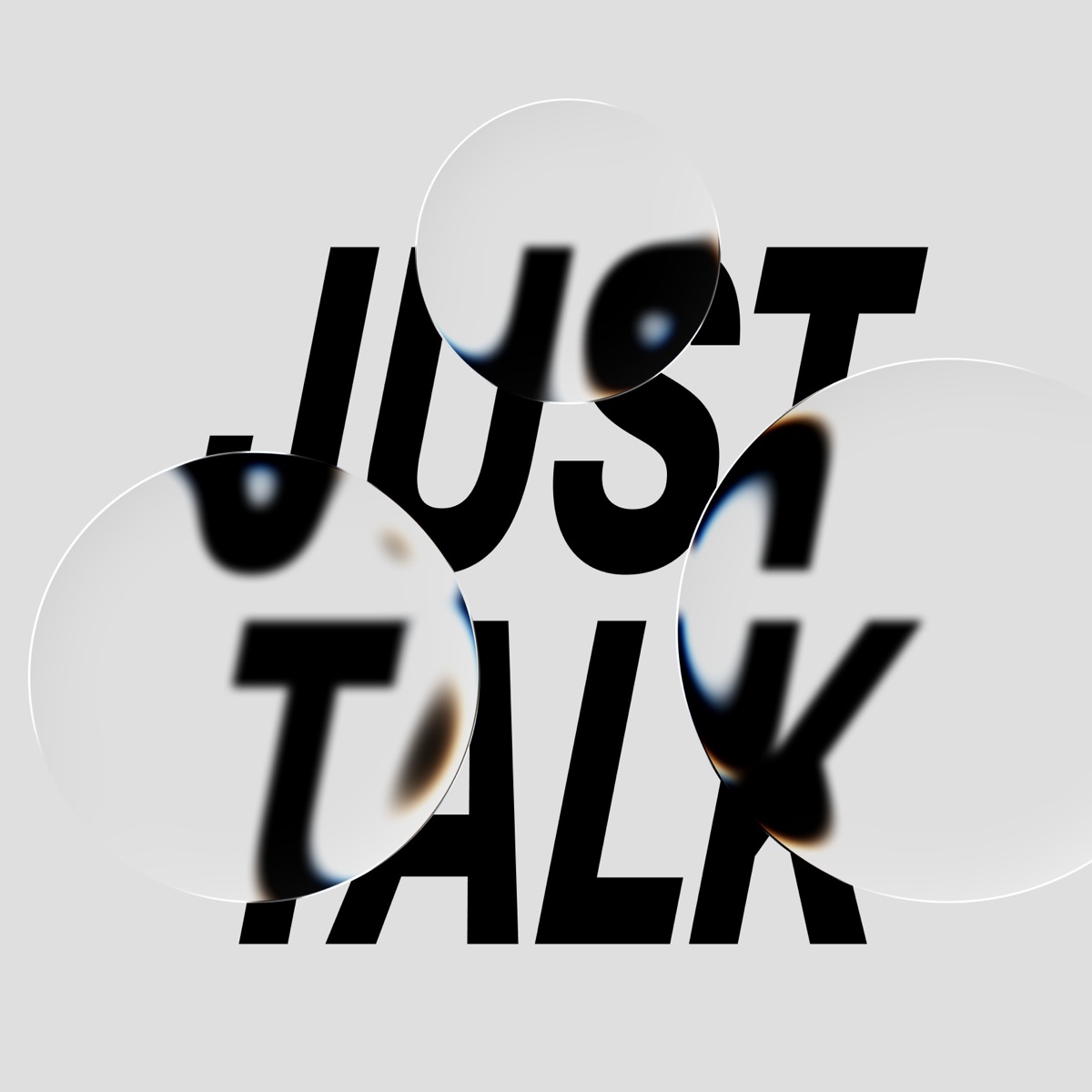 Just Talk - Single by WOLE & Hytes album cover