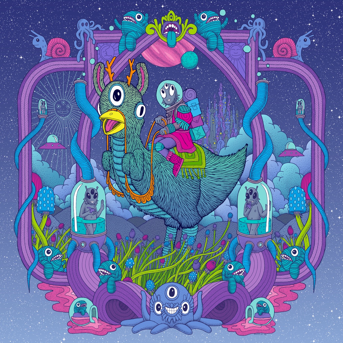 LSZEE: ENIGMA MIXTAPE by CloZee & LSDREAM album cover