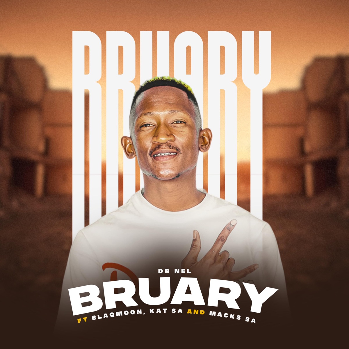 Bruary (feat. Blaqmoon, Kat SA & Mack's SA) - Single by Dr Nel album cover