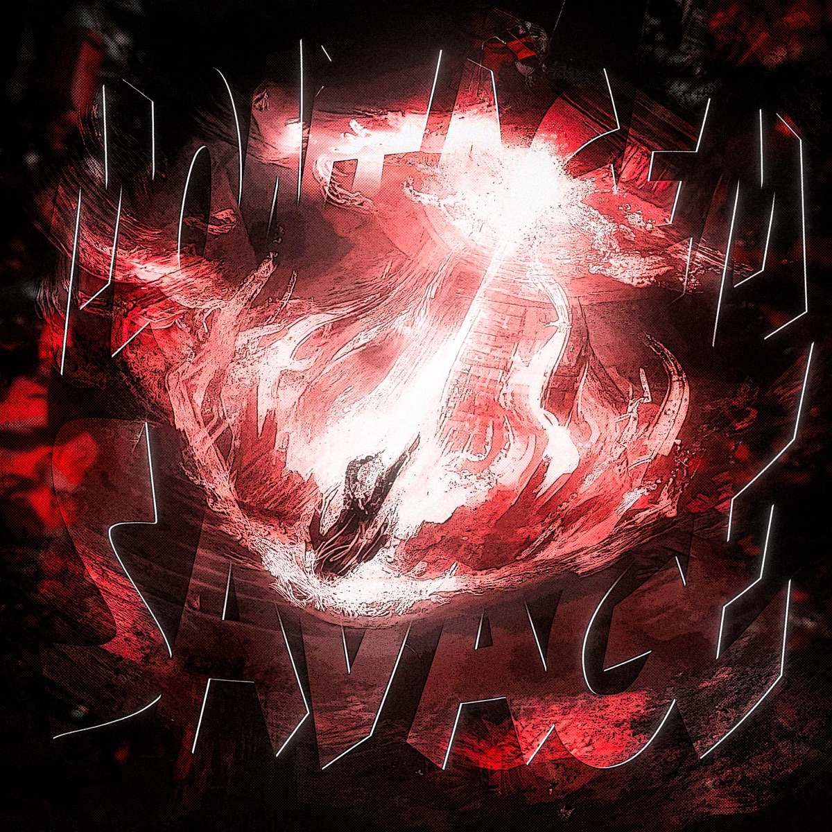MONTAGEM SAVAGE - EP by vxnrsh & DJ RA1ZY album cover