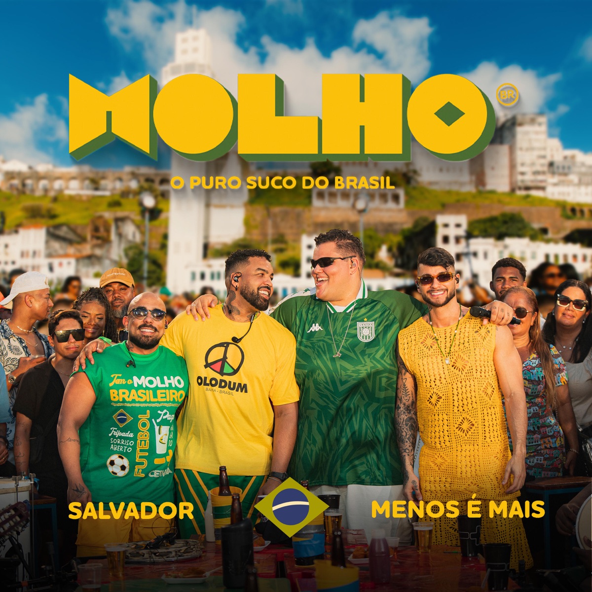 MOLHO (Ao Vivo) - EP by Grupo Menos É Mais album cover
