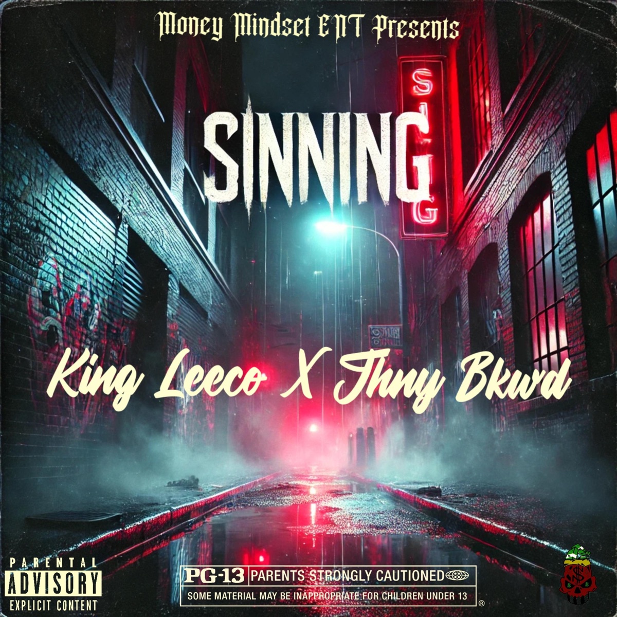 Sinning - Single by King Leeco & JHNY BKWD album cover