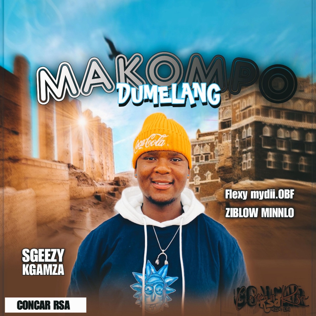 Makompo Dumelang (feat. Flexy mydii OBF, Kgamza, Sgeezy & Ziblow minnlo) - Single by Concar Rsa album cover