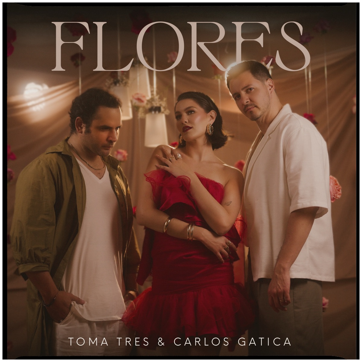 Flores - Single by Toma Tres & Carlos Gatica album cover
