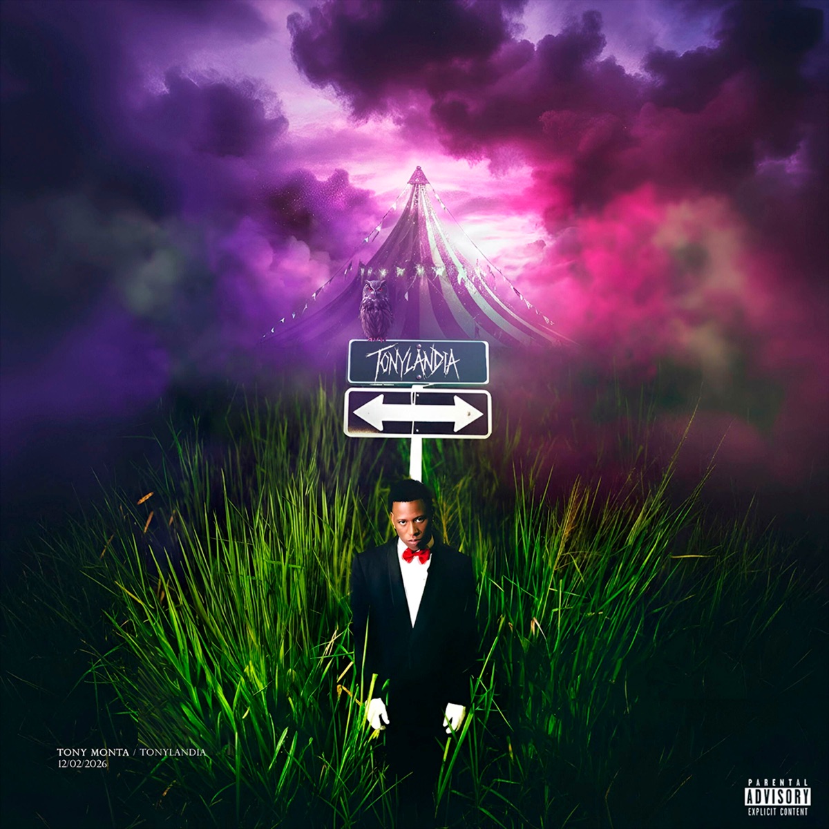 TONYLANDIA by Tony Monta album cover