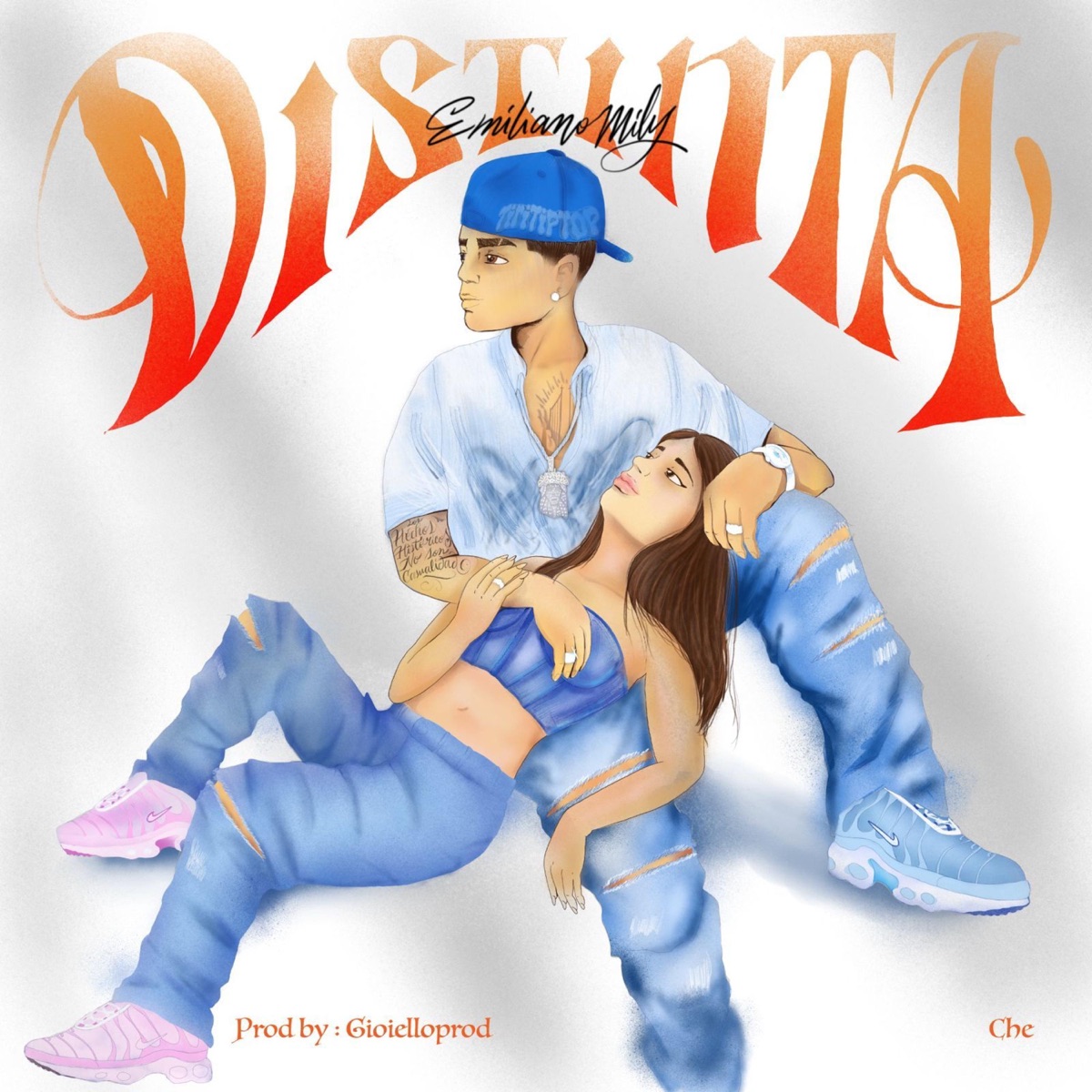 Distinta (EspecialVersion) - Single by Emiliano Mily album cover