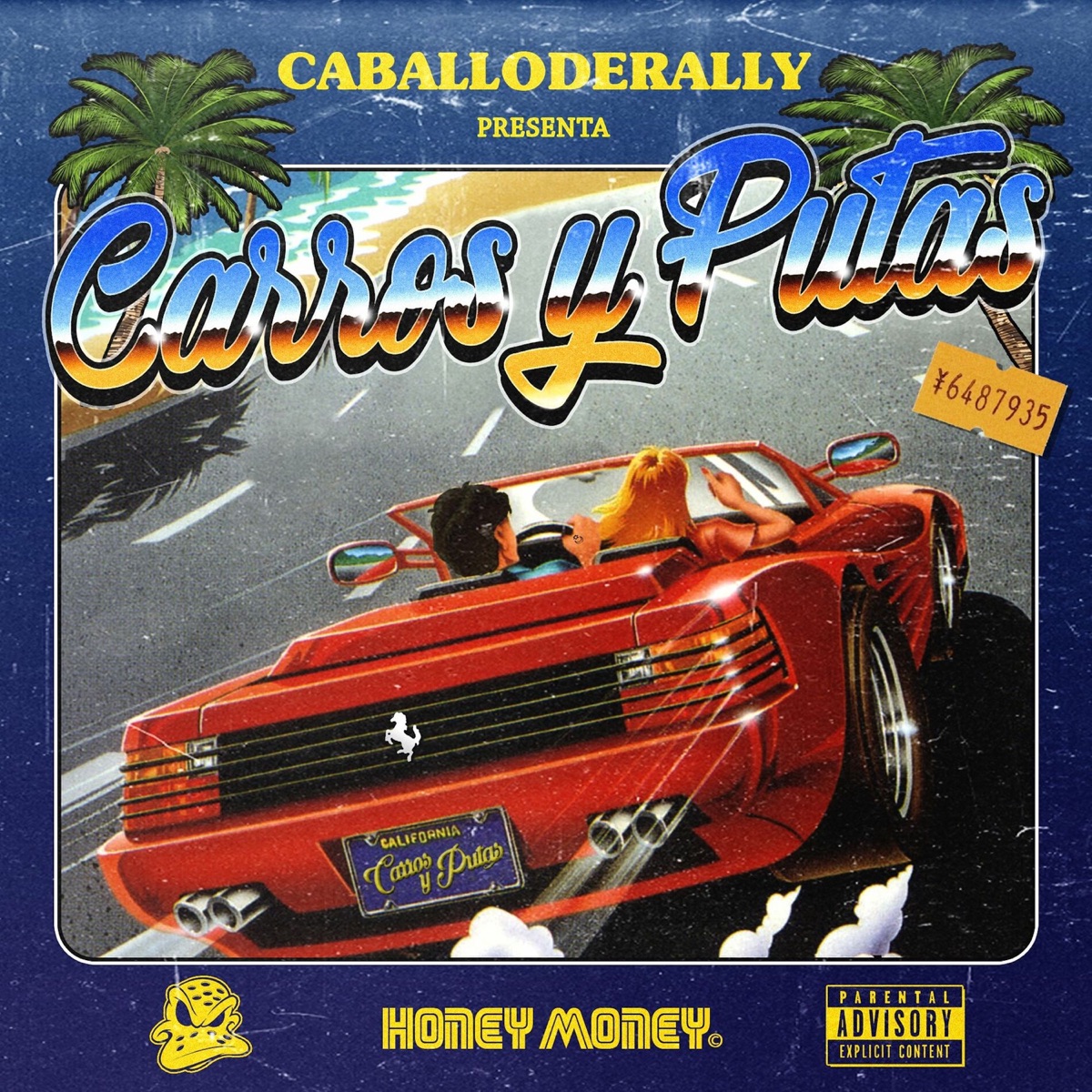 Carros y Putas - EP by CABALLODERALLY album cover