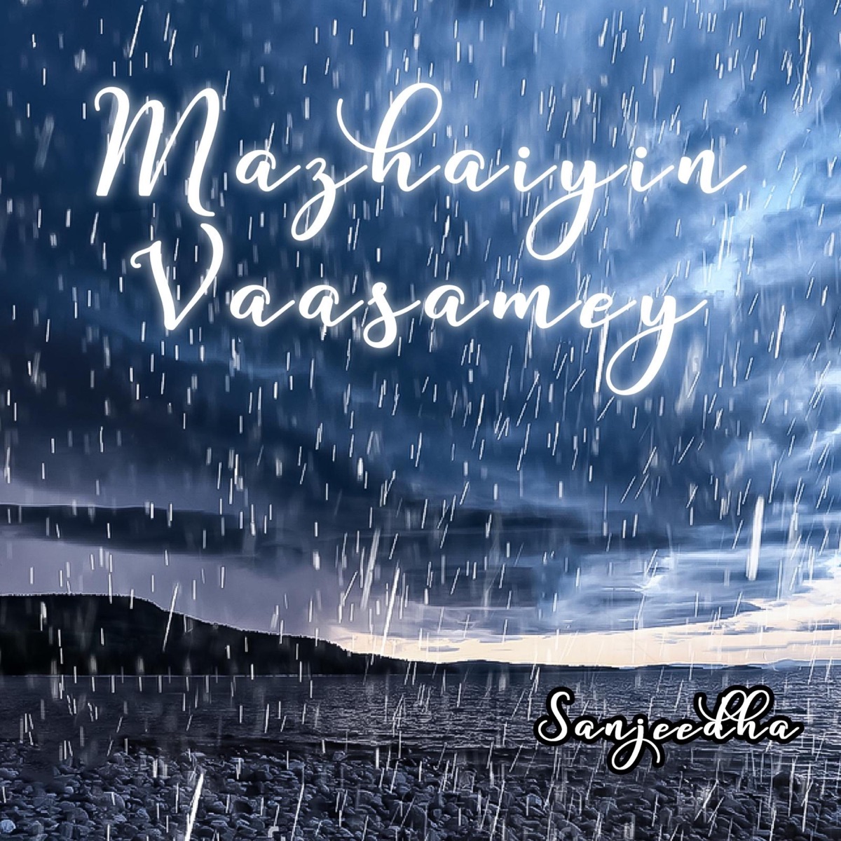 Mazhaiyin Vaasamey (feat. Rajeesh K chandu & Jibin Krishna) - Single by Sanjeedha album cover