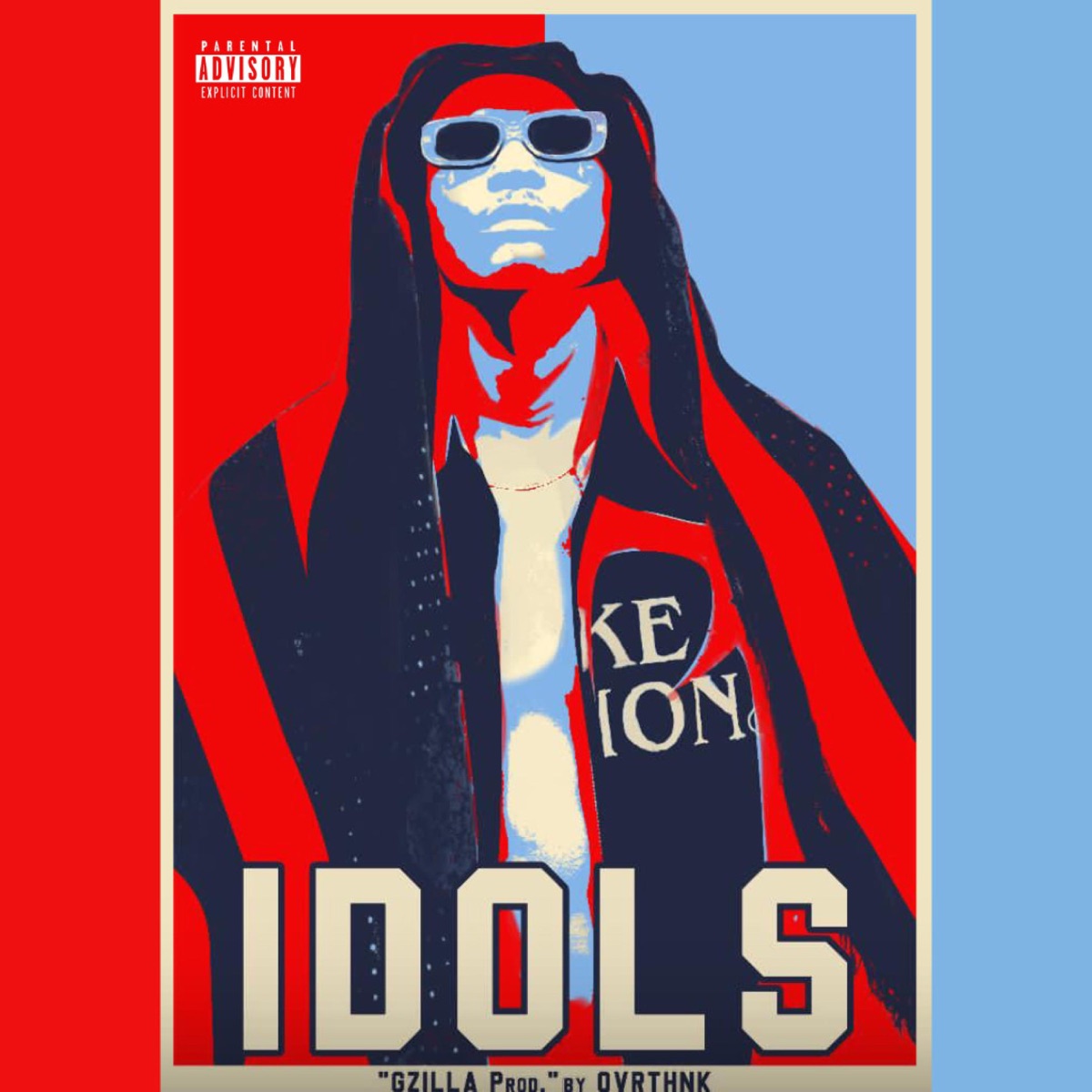 IDOLS (COME ON) - Single by GZILLA & OvrThnk album cover