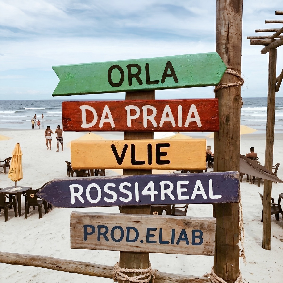Orla da Praia (feat. Rossi4real & Prod ELIAB) - Single by Vlie album cover