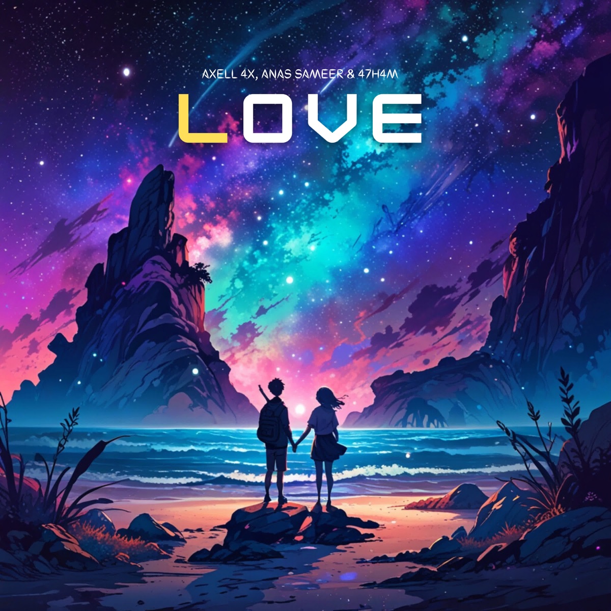 Love - Single by Axell 4X, Anas Sameer & 47H4M album cover