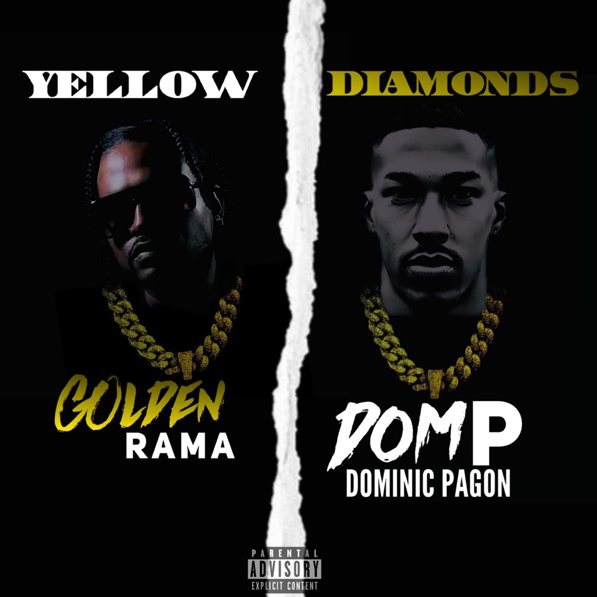 Yellow Diamonds (feat. Golden Rama) - Single by Dominic Pagon album cover
