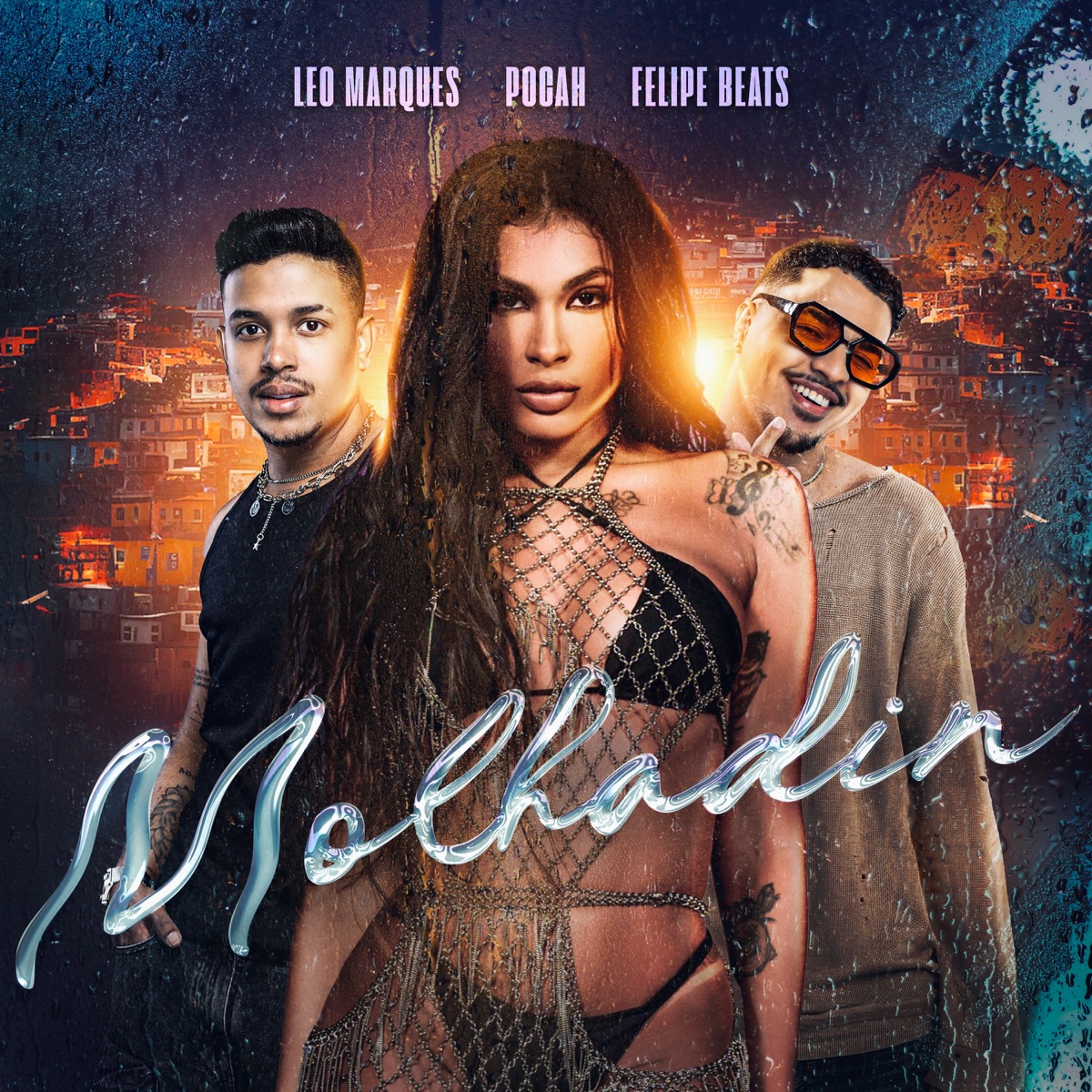 Molhadin - Single by Leo Marques, POCAH & Felipe Beats album cover