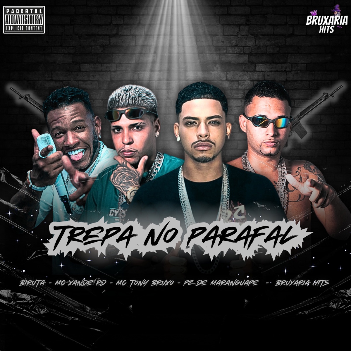 Trepa no Parafal (feat. Bruxaria HITs & Mc Xande Rd) - Single by Mc Tony Bruxo, Biruta & PZ de Maranguape album cover