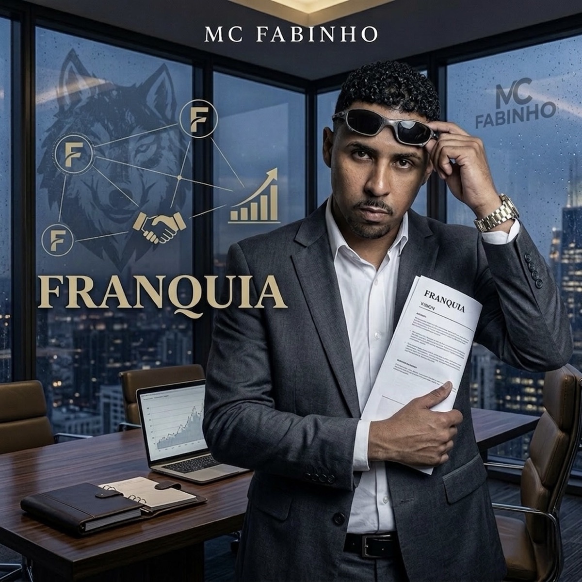 Franquia - Single by Mc Fabinho & Biusse album cover