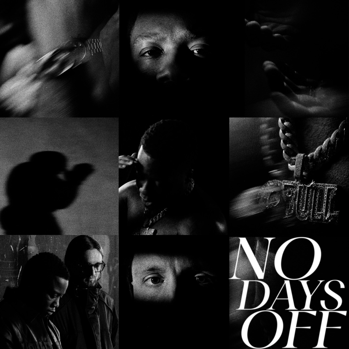 NO DAYS OFF (feat. Kevin) - Single by KM album cover