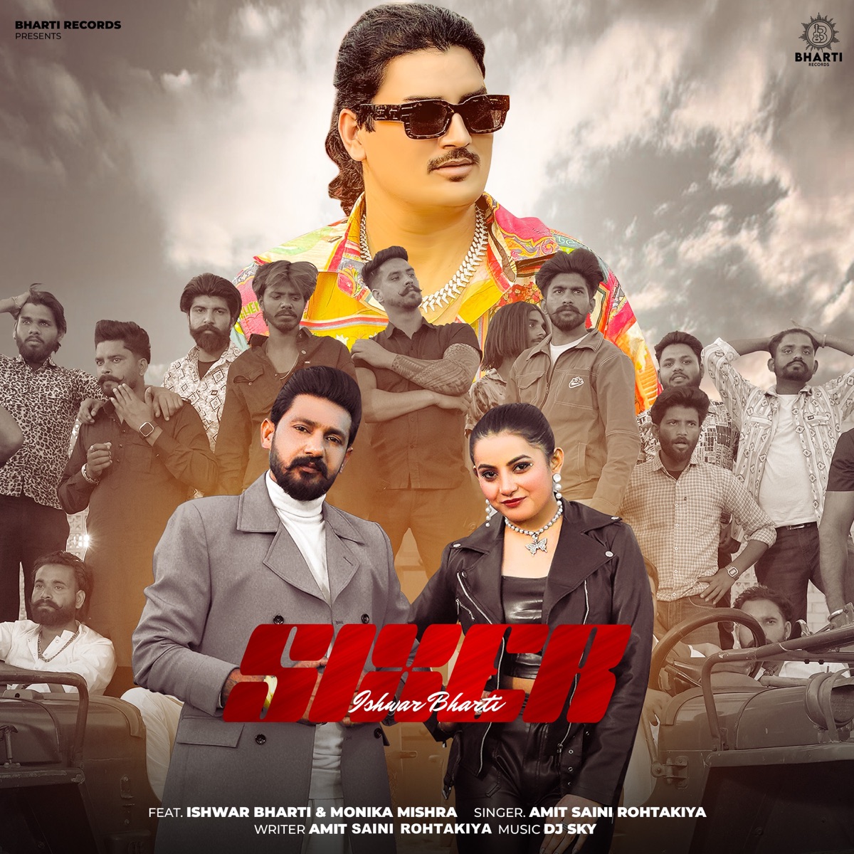 Sixer (feat. Ishwar Bharti & Monika Mishra) - Single by Amit Saini Rohtakiya album cover