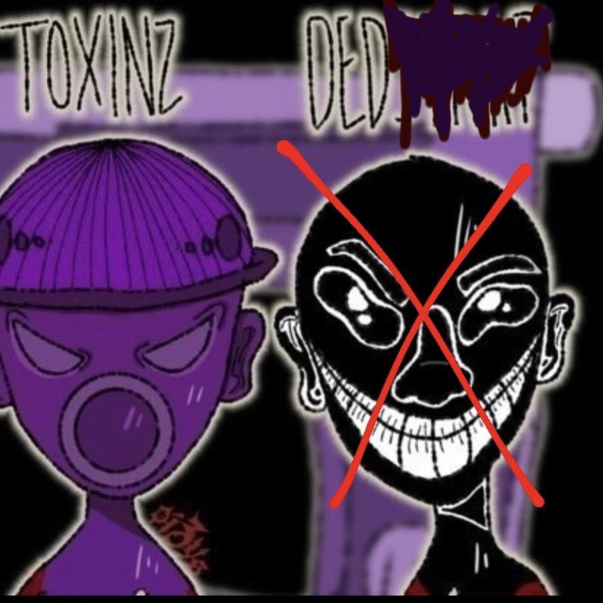 DED (feat. DUEY DIRTY) - Single by Toxinz album cover