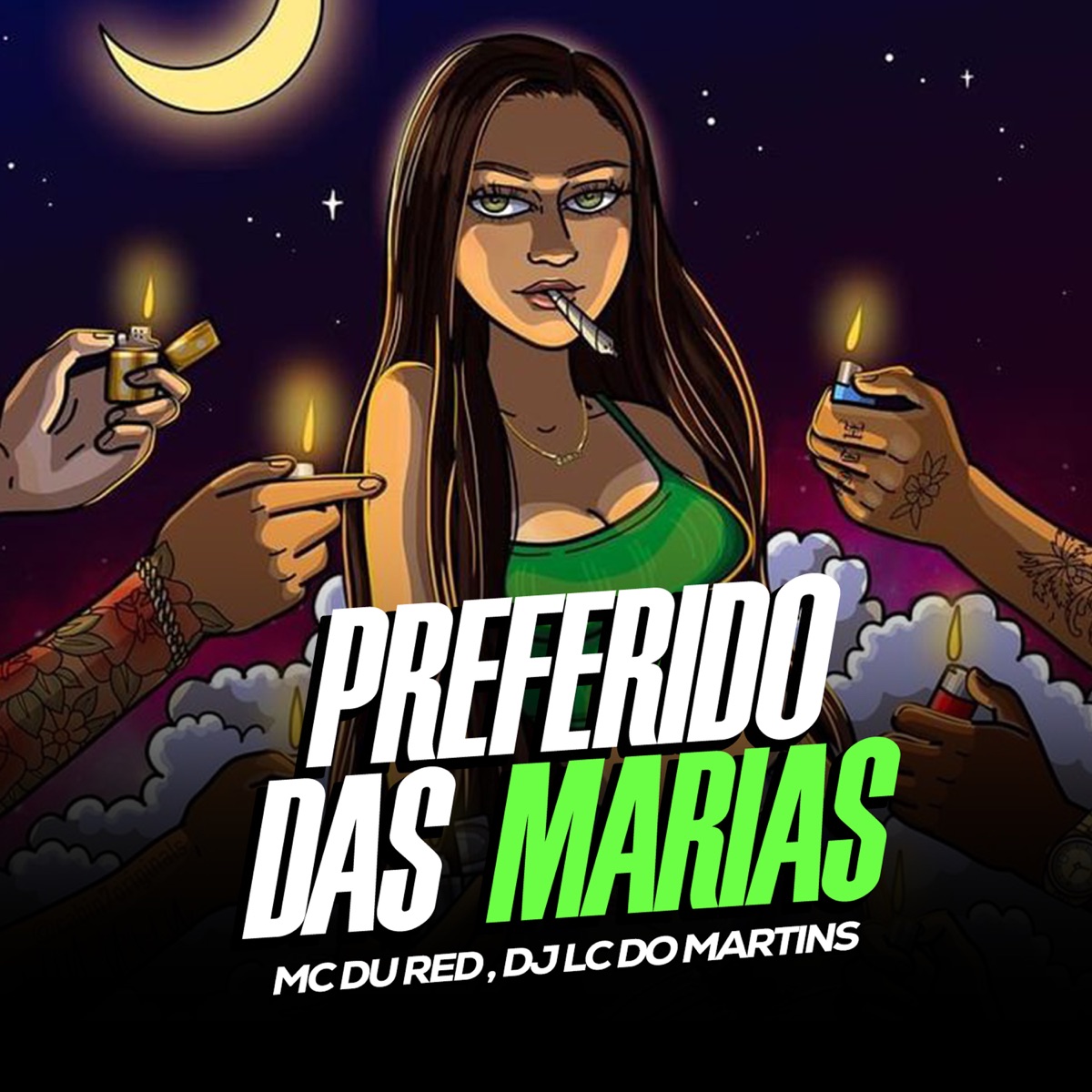 Preferido das Marias - Single by DJ LC do Martins & MC Du Red album cover