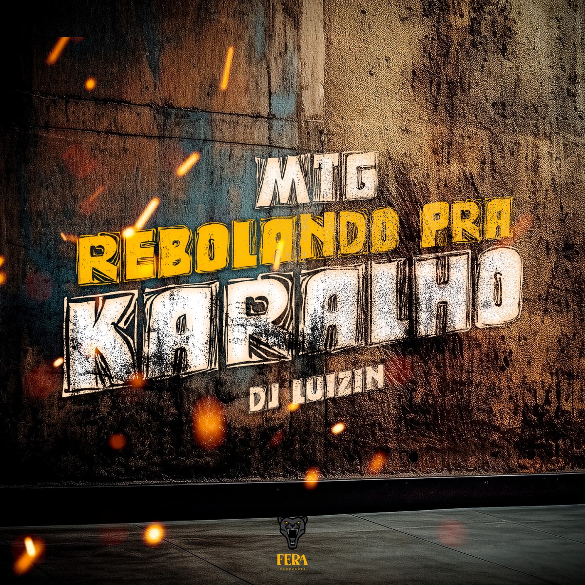 Mtg - Rebolando pra Karalho - Single by DJ LUIZIN album cover