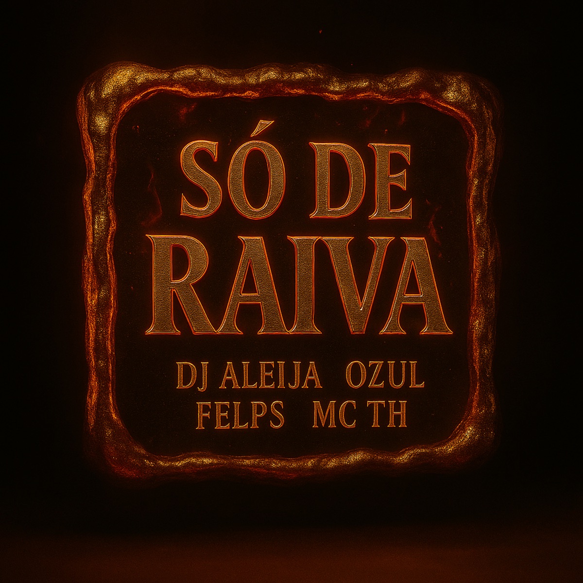 Só de Raiva - Single by DJ Aleija, Ozul, Felps & MC TH album cover