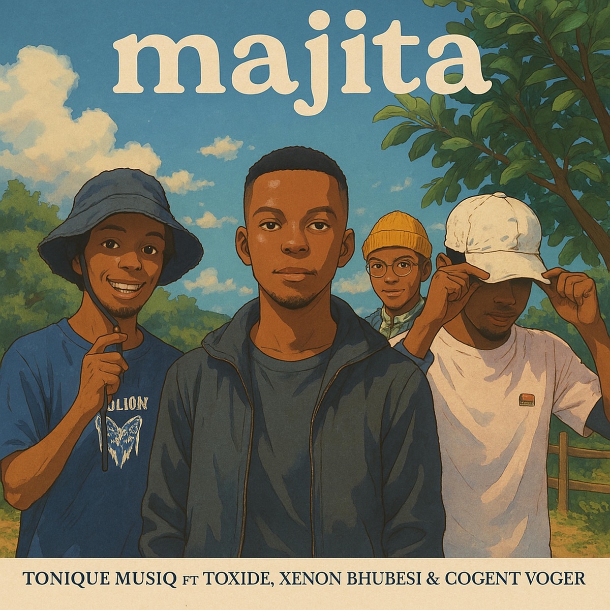Majita (feat. Toxide, Cogent Voger & Xenon Bhubesi) - Single by Tonique Musiq album cover