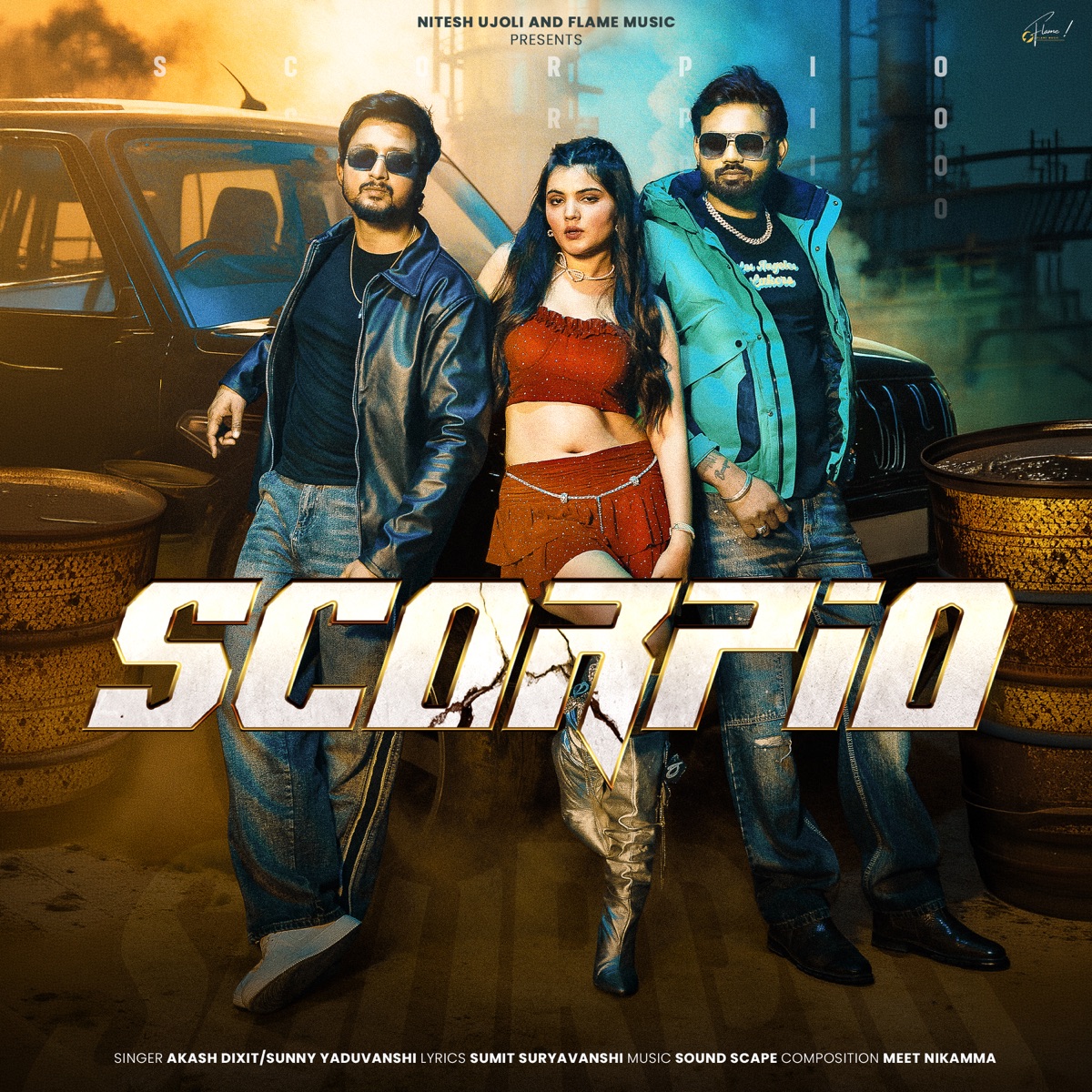 Scorpio - Single by Akash Dixit & Sunny Yaduvanshi album cover