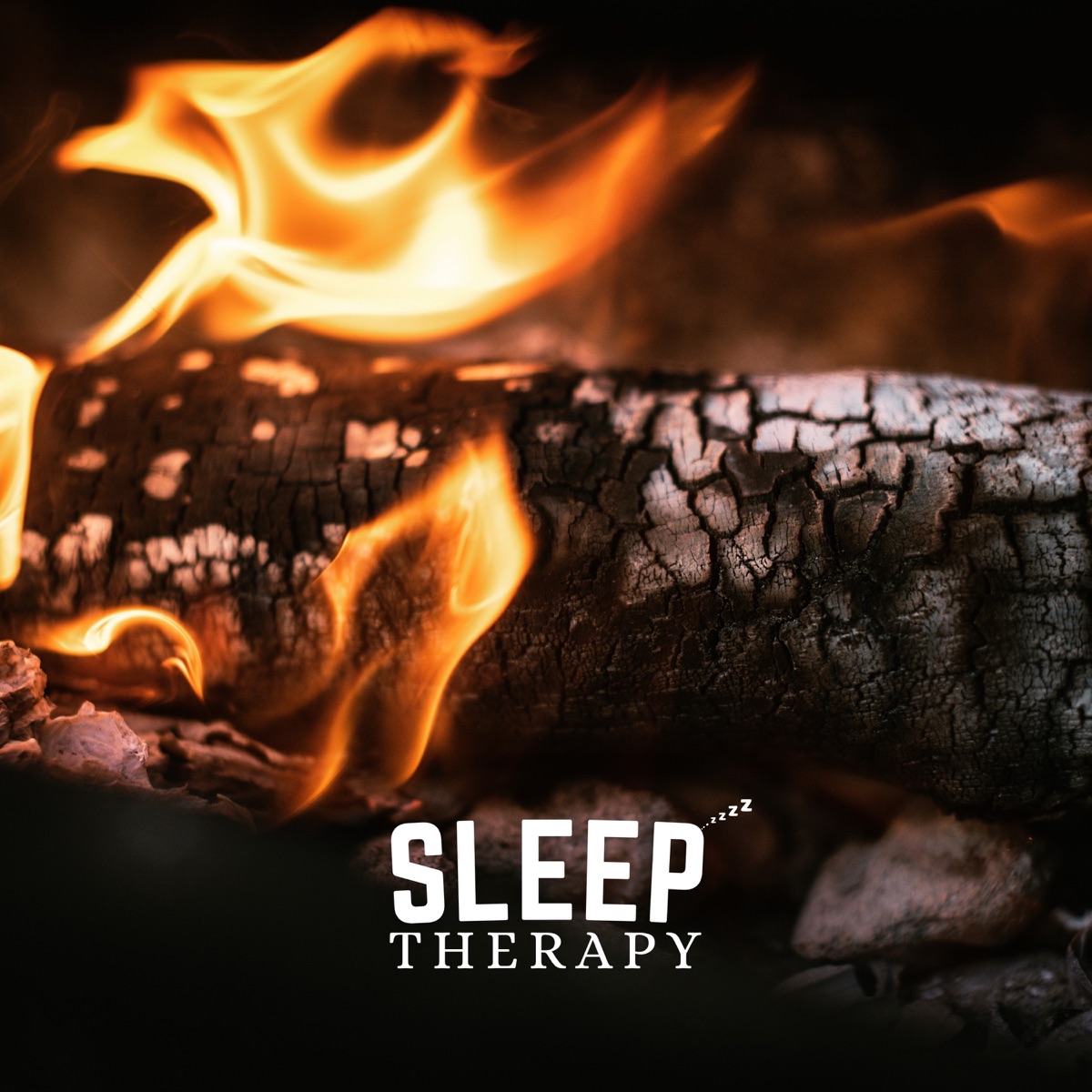 Cozy Fireplace Ambience with Gentle Fire Crackles - EP by SleepTherapy album cover artwork
