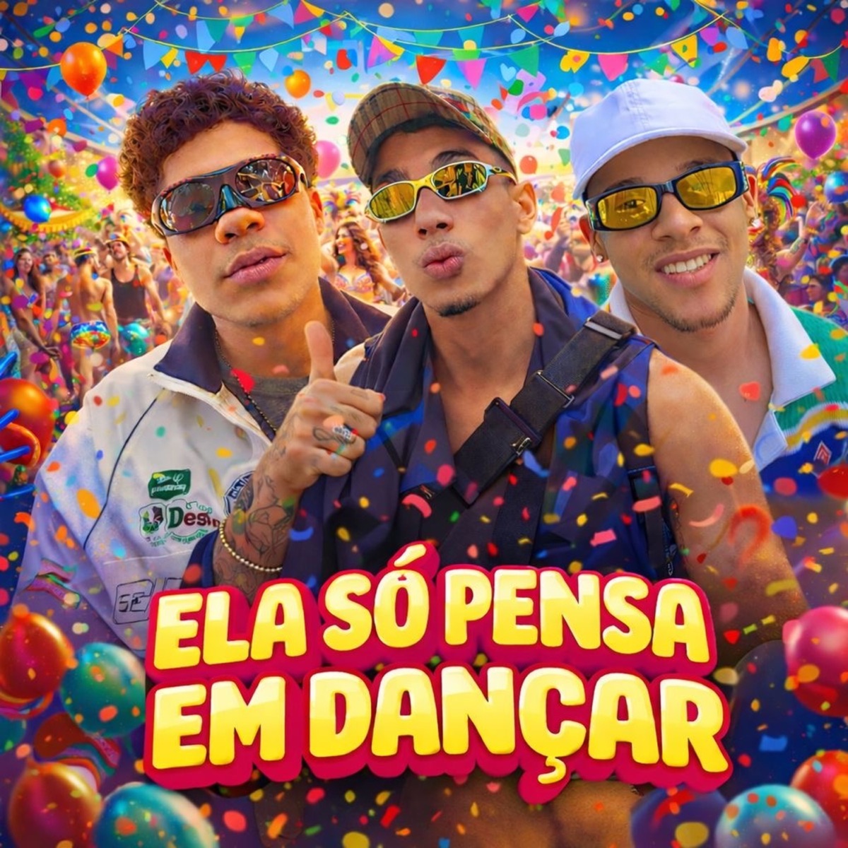 Ela Só Pensa em Dançar - Single by rafftheraff, MC Max da CT & VITIMM album cover
