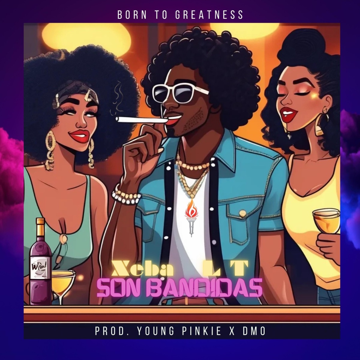 Son Bandidas (feat. Young Pinkie & D-MO) - Single by Xeba LT album cover