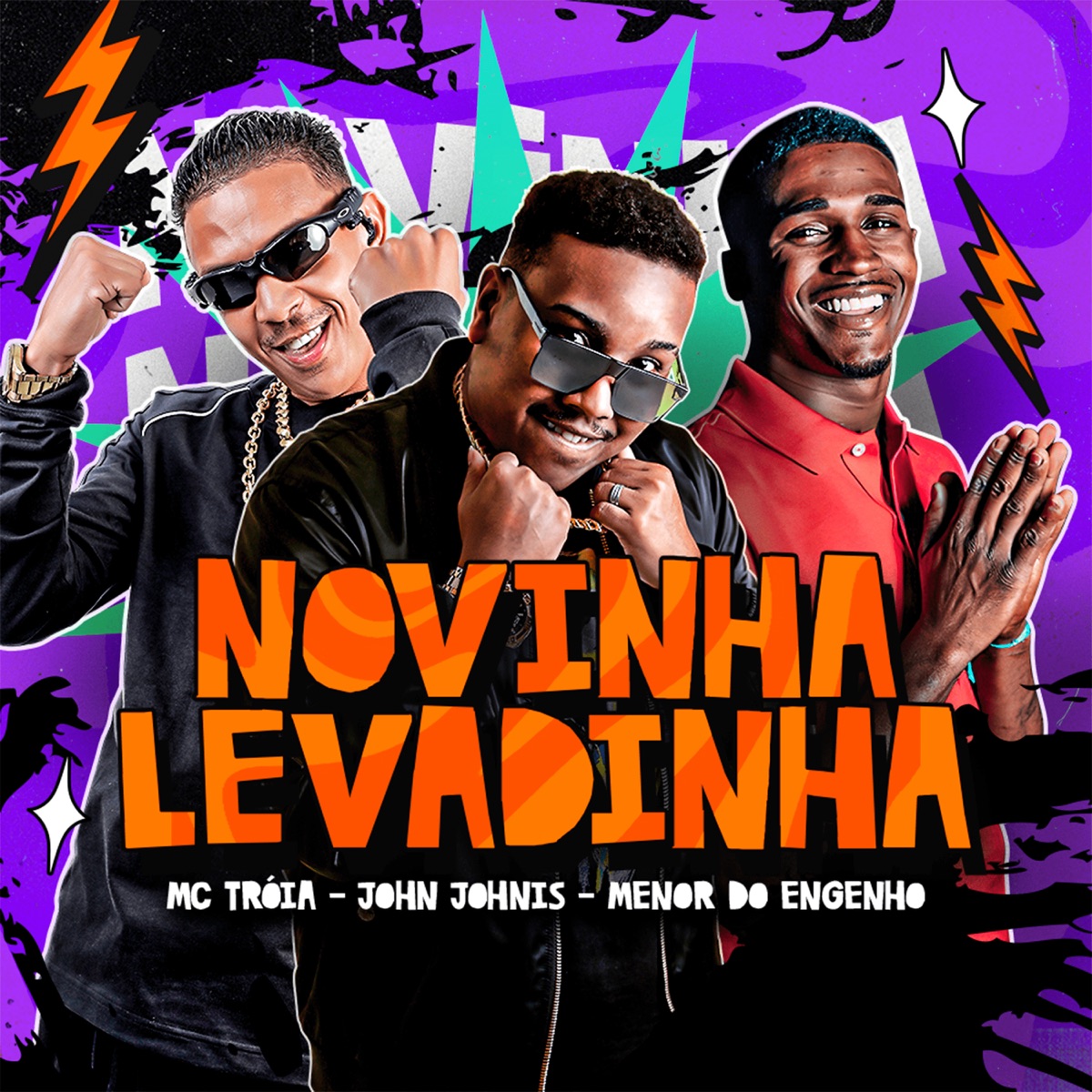 Novinha Levadinha - Single by Mc Troia, John Johnis & Menor Do Engenho album cover