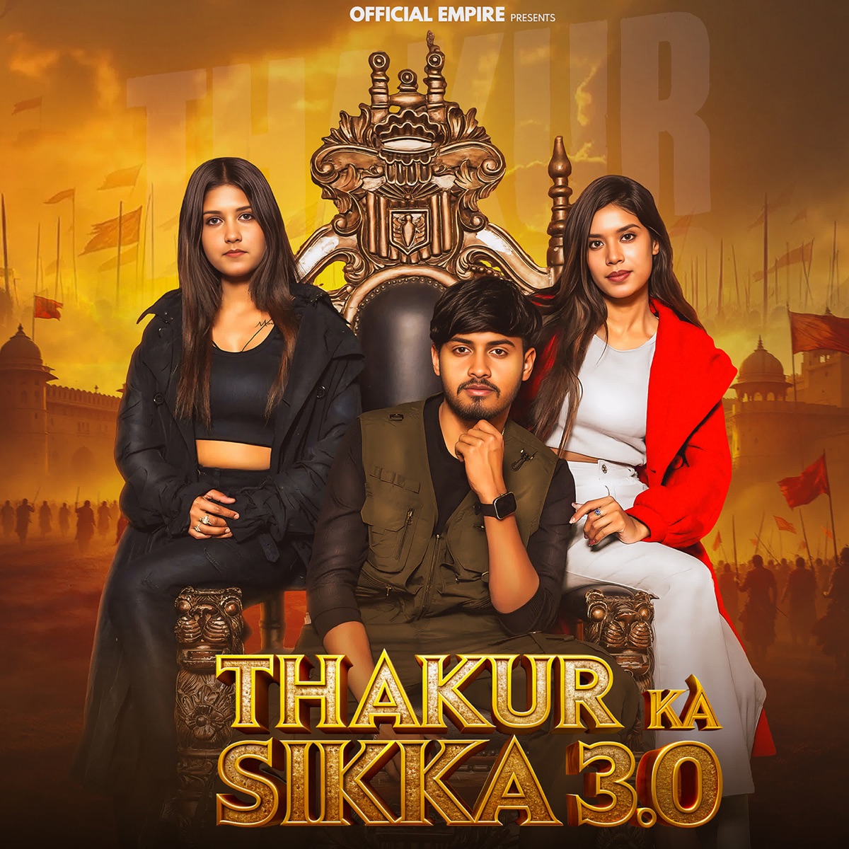 Thakur Ka Sikka 3.0 - Single by Aman Rajput & Sr Twins album cover
