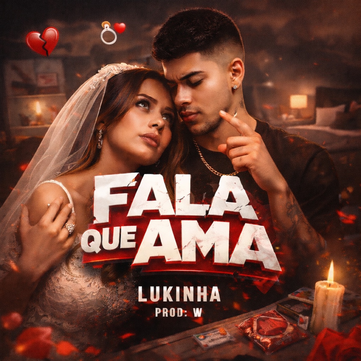 FALA QUE AMA - Single by Lukinha album cover