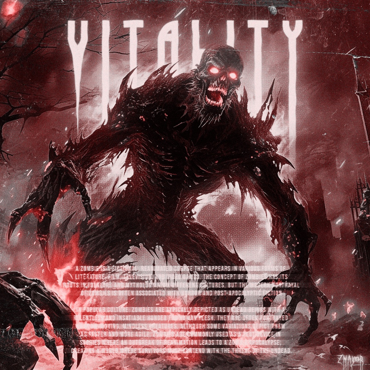 VITALITY (Super Slowed) - Single by ZMAJOR album cover
