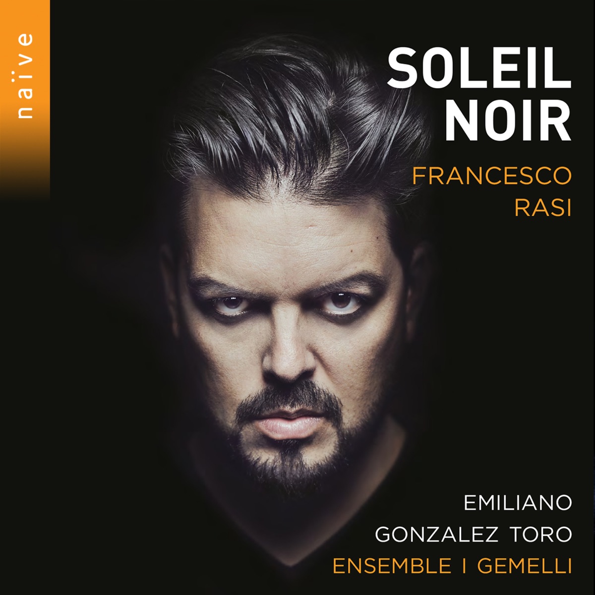 Soleil noir - Francesco Rasi by Emiliano Gonzalez Toro & Ensemble I Gemelli album cover