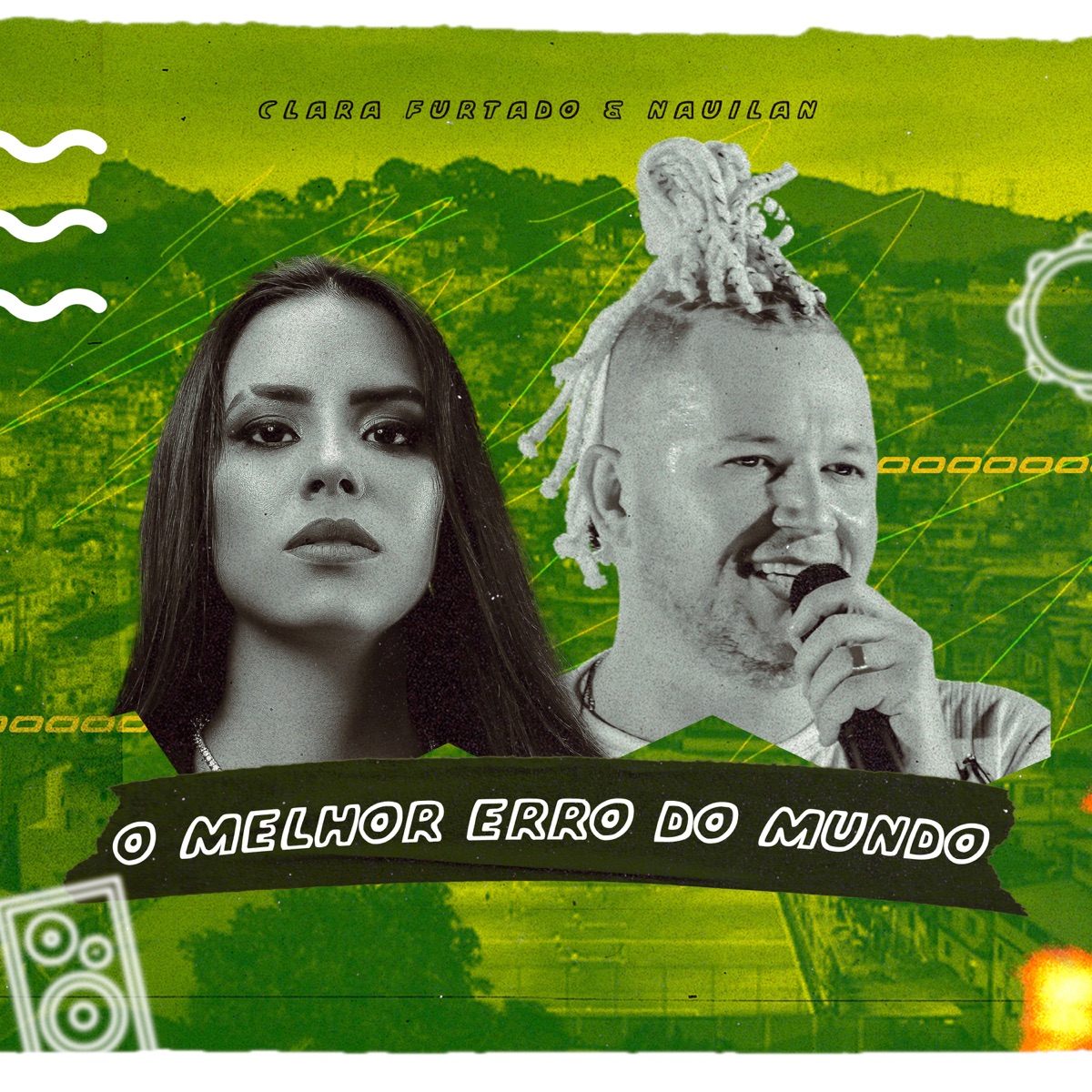 O Melhor Erro do Mundo - Single by Clara Furtado & Nauilan album cover