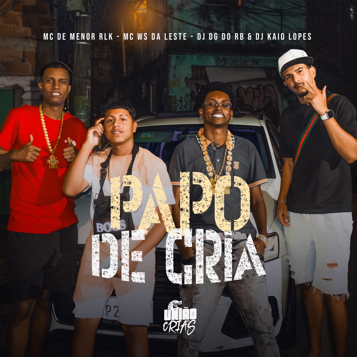Papo de Cria (feat. Dj Dg Do Rb) - Single by Dj Kaio Lopes, Mc Ws da leste & Mc Demenor RLK album cover