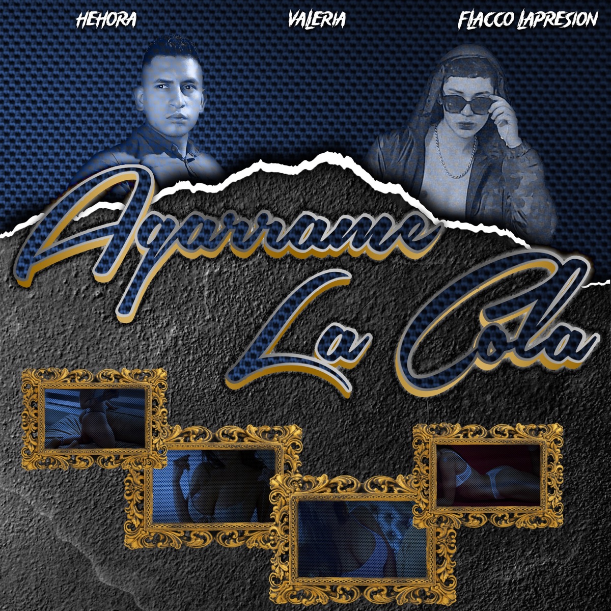 Agarrame La Cola (Remix) - Single by HehoRA, Flacco Lapresion & Valéria album cover