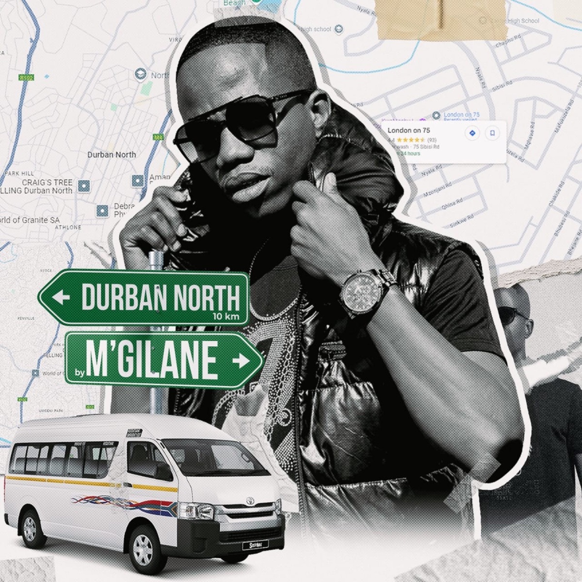 Durban North (feat. Worst Behaviour & Dazz Javu) - Single by Mgilane & We Dem Boyz album cover
