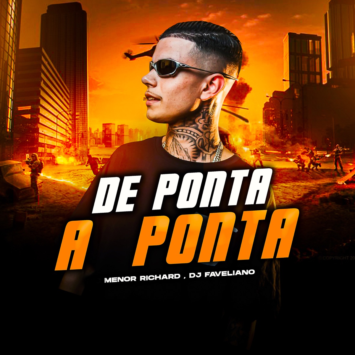 De Ponta a Ponta - Single by Menor Richard album cover