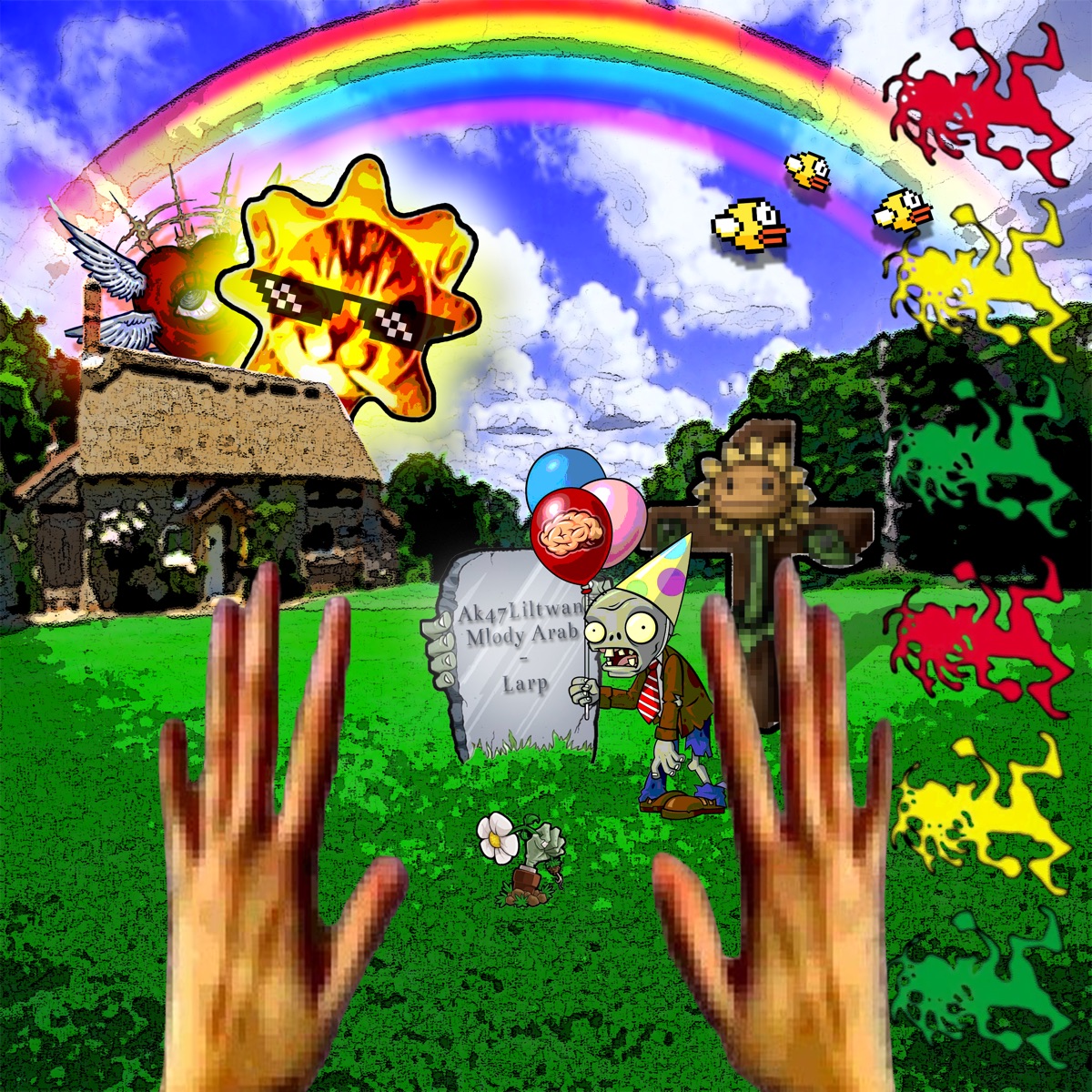 larp - Single by ak47liltwan & Młody Arab album cover