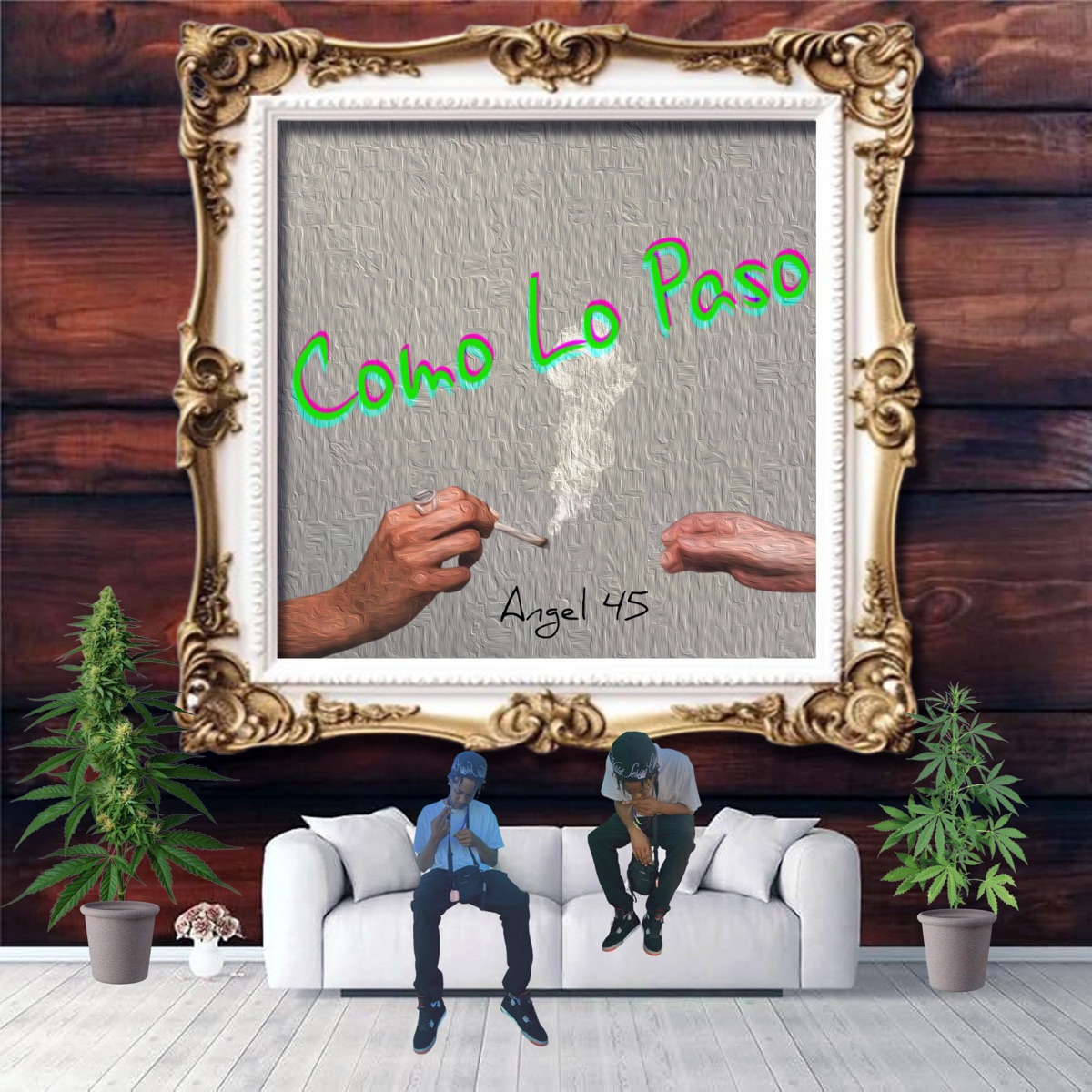 Como Lo Paso - Single by Angel 45 album cover