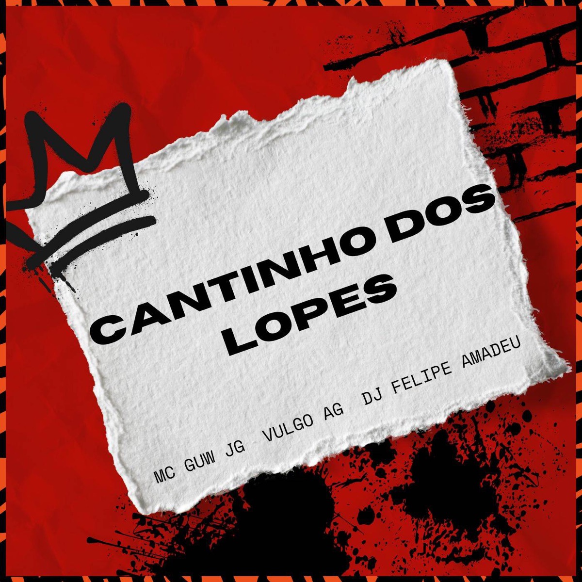 CANTINHO DOS LOPES - Single by Mc Guw JG, Vulgo AG ZO & Dj Felipe Amadeu album cover